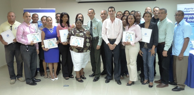 AMET y Cámara de Comercio de Puerto Plata entregan certificaciones a multiplicadores de curso sobre educación vial