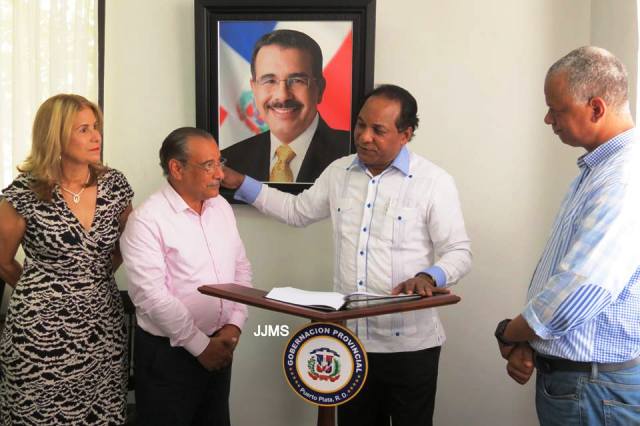 Director del  INESPRE visita gobernador de Puerto Plata y acuerdan trabajos coordinados