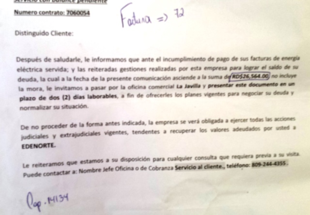 Ciudadanos de Puerto Plata denuncian abusos cometidos por la empresa EDENORTE a los consumidores