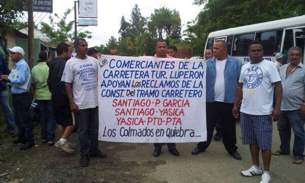Choferes de Yásica y comunidades ubicadas en la carretera turística Luperón anuncian protesta por malas condiciones de esa vía