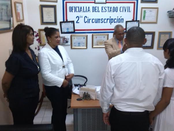 Destacan jornadas de declaraciones tardías que realiza la Oficialía Civil de la Segunda Circunscripción de Puerto Plata