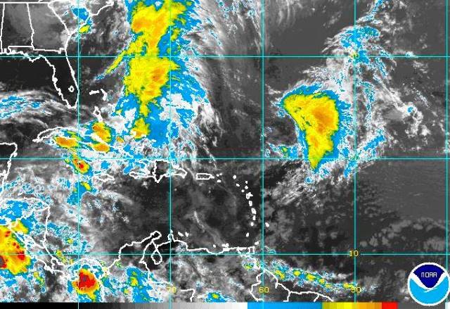 Meteorología pronostica que se producirán aguaceros y algunas tronadas en horas de la tarde