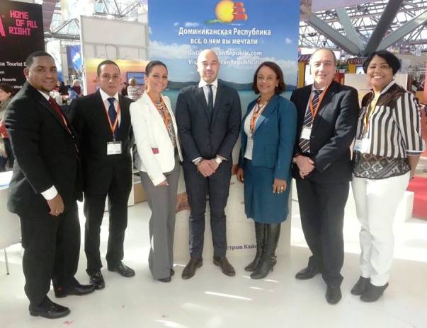Arrancó en Moscú la vigésima segunda feria turística con una representación de Puerto Plata