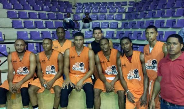 Club 12 de Octubre conquista corona de la Liga Provincial de Baloncesto Fernando Ortega Brugal