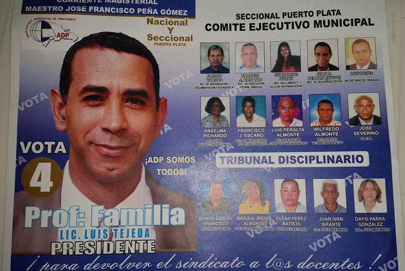 Corriente del PLD arrasa con planchas del PRD y PRM en elecciones gremiales de la ADP en Puerto Plata