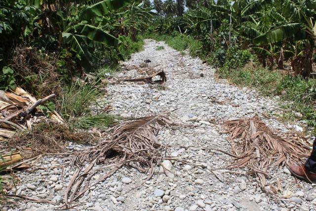 Productores agropecuarios de Altamira y Camú denuncian efectos de la sequía y malas condiciones de caminos vecinales