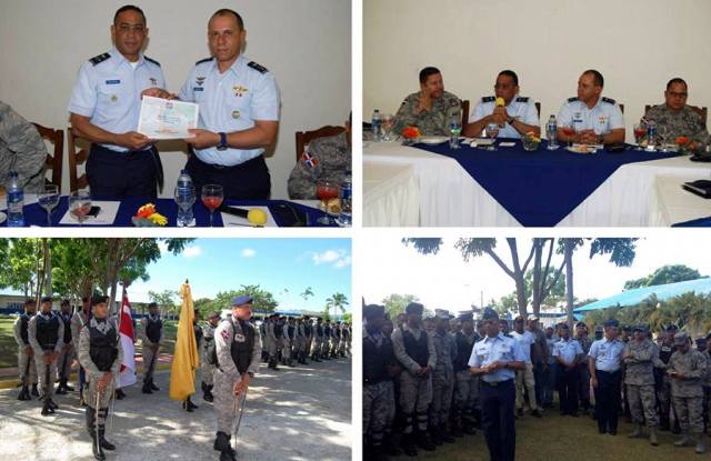  Comandante general de la FARD recibe informe-memoria de Base Aérea Puerto Plata