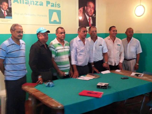 Dirigentes Alianza País en PP afirman reconocimiento de esa organización por la JCE es una victoria de todos los dominicanos