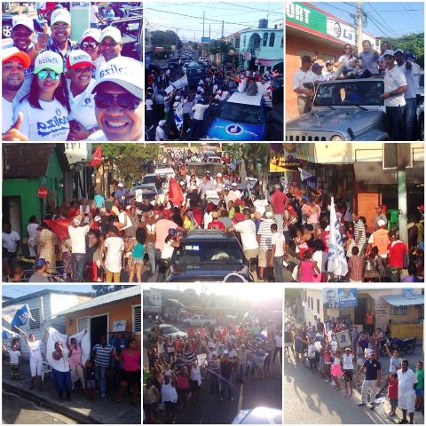 Candidatos de alianza PRM-PRSC demuestran fortaleza en Puerto Plata con gran caravana