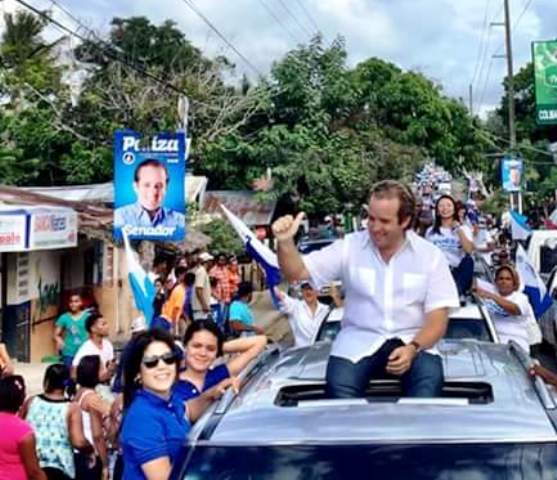 Paliza y candidatos de alianza PRM-PRSC realizan caravana que recorrió comunidades parte oeste de Puerto Plata