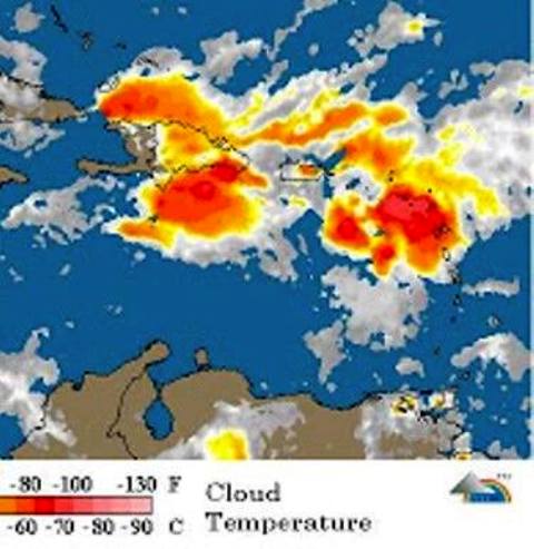 Con ida de vaguada disminuye posibilidad de lluvias y aumentarán temperaturas calurosas
