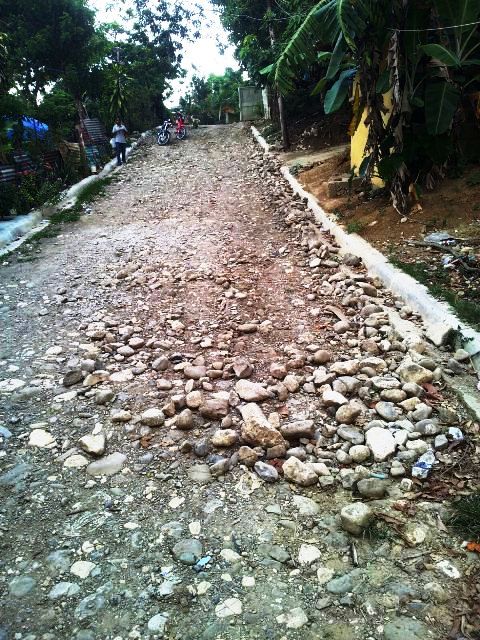 Residentes en sectores de San Marcos esperan pavimentación de calles, advierten no quieren más promesas 