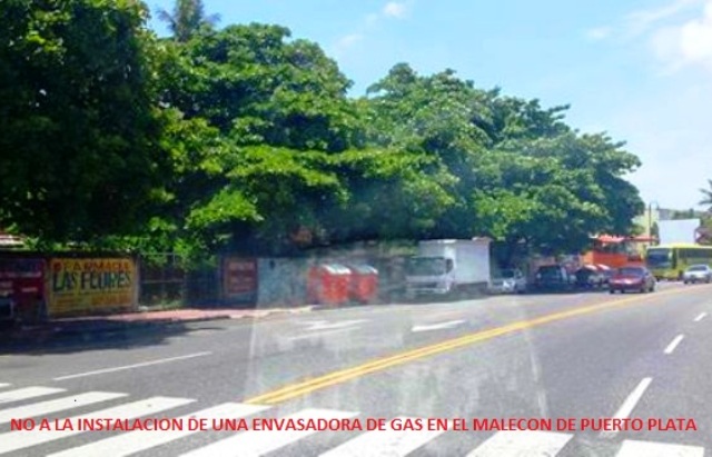 Crece rechazo a instalación envasadora de gas en pleno malecón de Puerto  Plata ante ambivalencia de autoridades