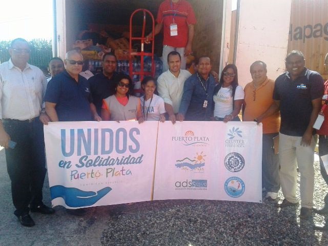Jóvenes de Haina traen ayudas a damnificados de Puerto Plata, agradecen apoyo del senador Paliza 