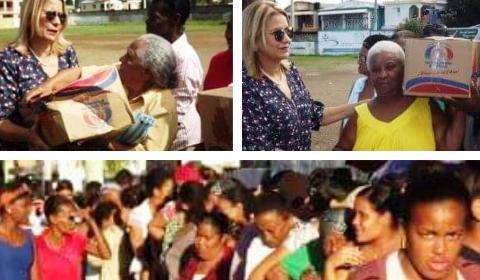 Gobernación de Puerto Plata entrega más de 4 mil cajas navideñas a familias de escasos recursos