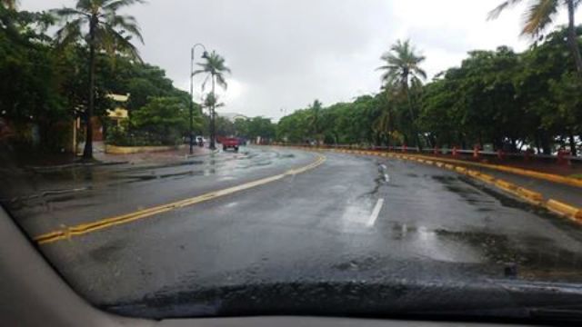 Sistema de alta presión sobre el atlántico genera viento del este/noreste favoreciendo lluvias débiles y oleajes anormales