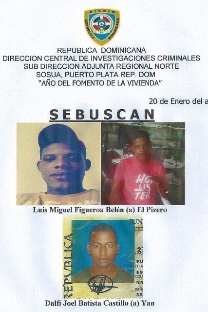  PN identifica jóvenes que asesinaron vigilante privado para robarle escopeta, le exhorta a entregarse por cualquier vía
