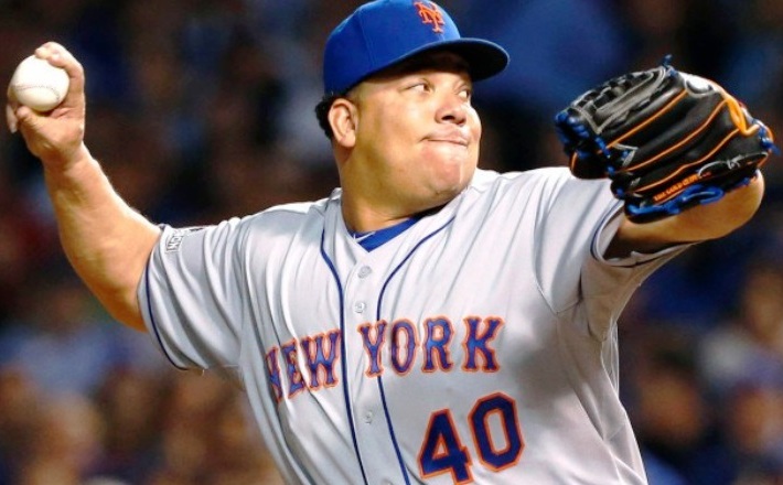 Lanzador puertoplateño Bartolo Colon sigue firme en Grandes Ligas con los Mets de Nueva York a pesar de sus 43 años de edad