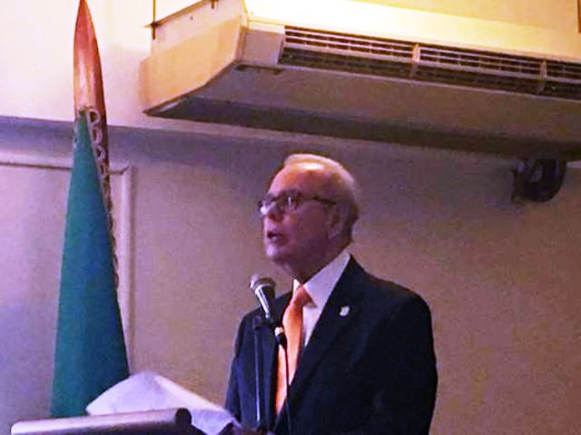 Gómez Bergés llama a defender la soberanía y el territorio dominicano  del  pueblo de Haití en conferencia  UTESA