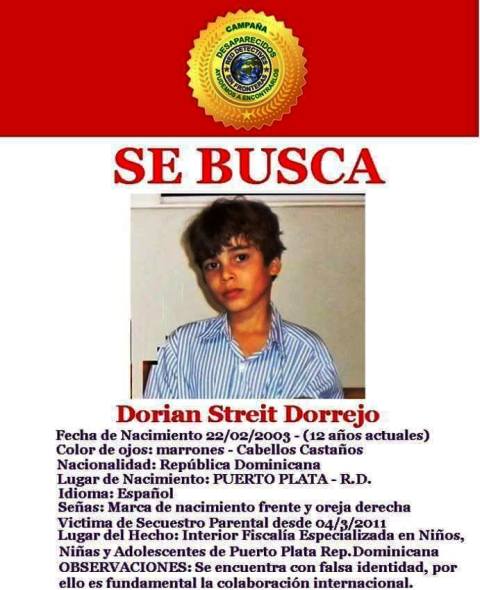 Sigue búsqueda internacional de niño secuestrado hace ya 6 años por su padre en tribunal de Puerto Plata