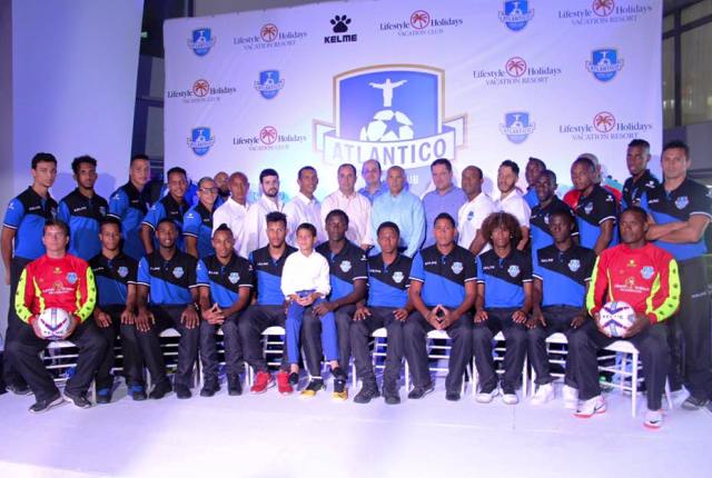 Atlántico Futbol Club presenta equipo y advierte su seria intención de ir por el título de Liga Dominicana de Futbol