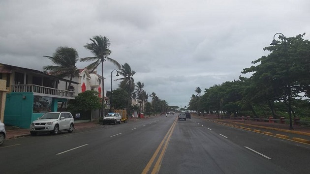 Volvió a llover en Puerto Plata sistema frontal seguirá incidiendo sobre el país, se mantienen avisos y alertas