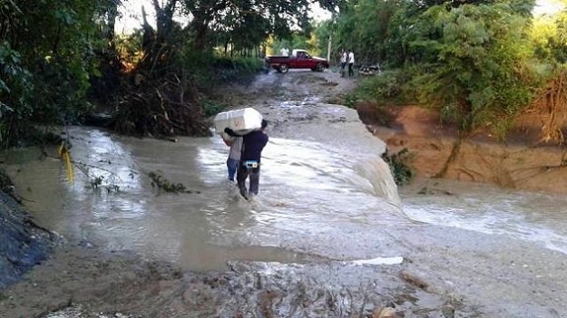 Retorno de lluvias intensas causan severas inundaciones que generan muerte, dolor y destrucción en parte oeste de Puerto Plata