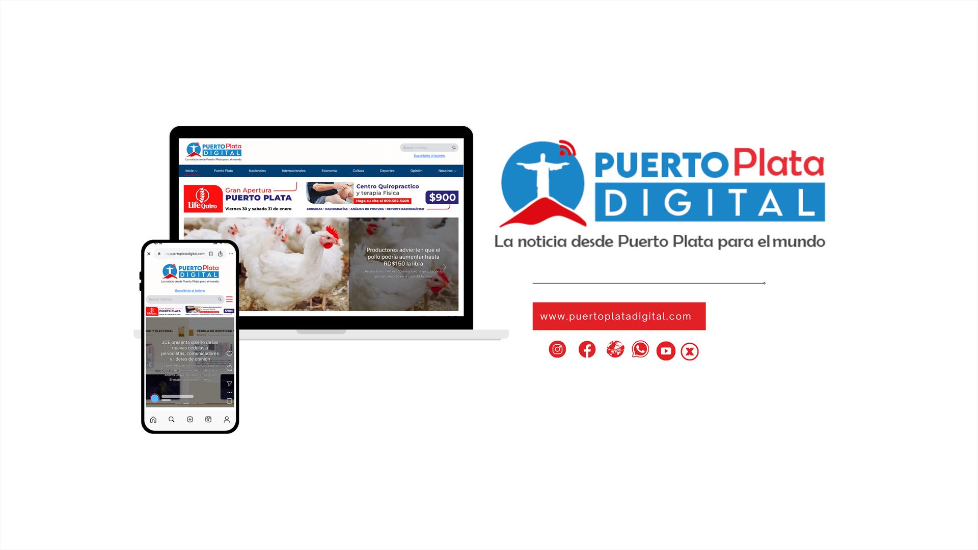 Puertoplatadigital.com Realiza mejoras en su Plataforma