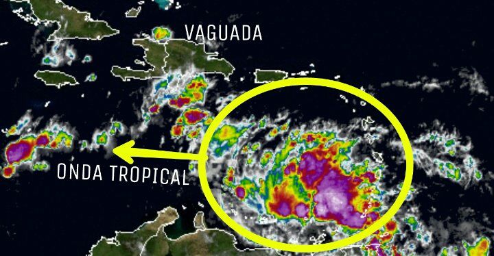 Meteorología informa que una onda tropical y vaguada generarán lluvias en el fin de semana