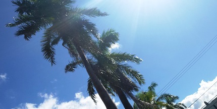 Meteorología pronostica buen clima temperaturas agradables y algunas lluvias débiles hacia el interior del país