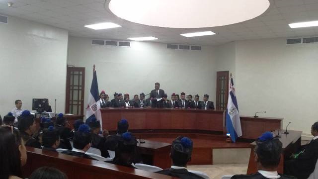 Jueces, fiscales y abogados de puerto plata celebran con varios actos día del poder judicial