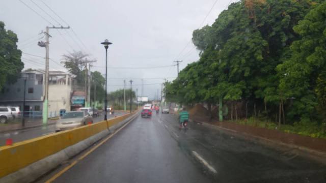 Amaneció lloviendo en Puerto Plata debido a la incidencia de una onda tropical en porción oeste del país