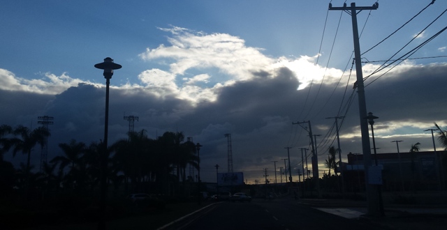 Amaneció medio nublado en Puerto Plata y pronostican chubascos hacia algunas localidades del país