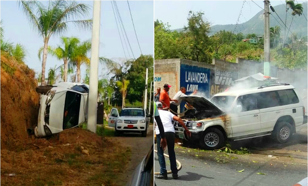 Accidentes de tránsito en distintas locaciones de Puerto Plata dejaron más de 10 heridos durante el fin de semana