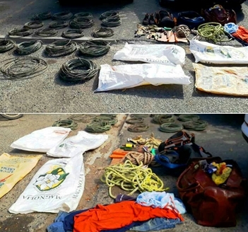 Patrulla PN apresa 4 sujetos integraban banda dedicada al robo de alambres y cables eléctricos en comunidades de Puerto Plata