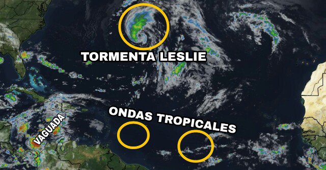 Seguirán temperaturas calurosas aunque pronostican panorama lluvioso por incidencia de vaguada y 2 ondas tropicales