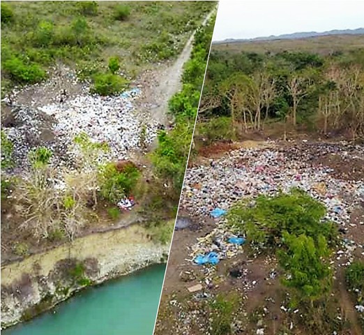 Denuncian autoridades edilicias de Montellano improvisan vertedero a  orillas del río Camú