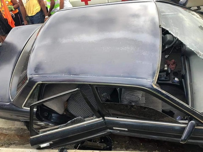 ¡Trágica! Muere una mujer y dos resultan heridos en accidente de tránsito ocurrido en Imbert