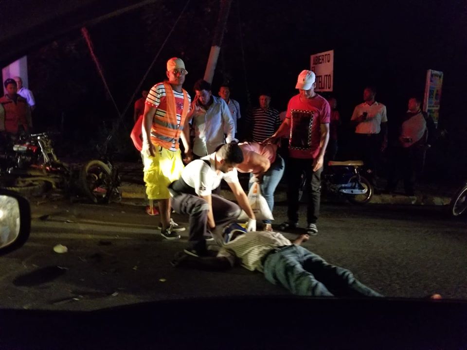 Accidentes viales dejan 2 muertos y varios heridos en Puerto Plata durante días de Nochebuena y Navidad