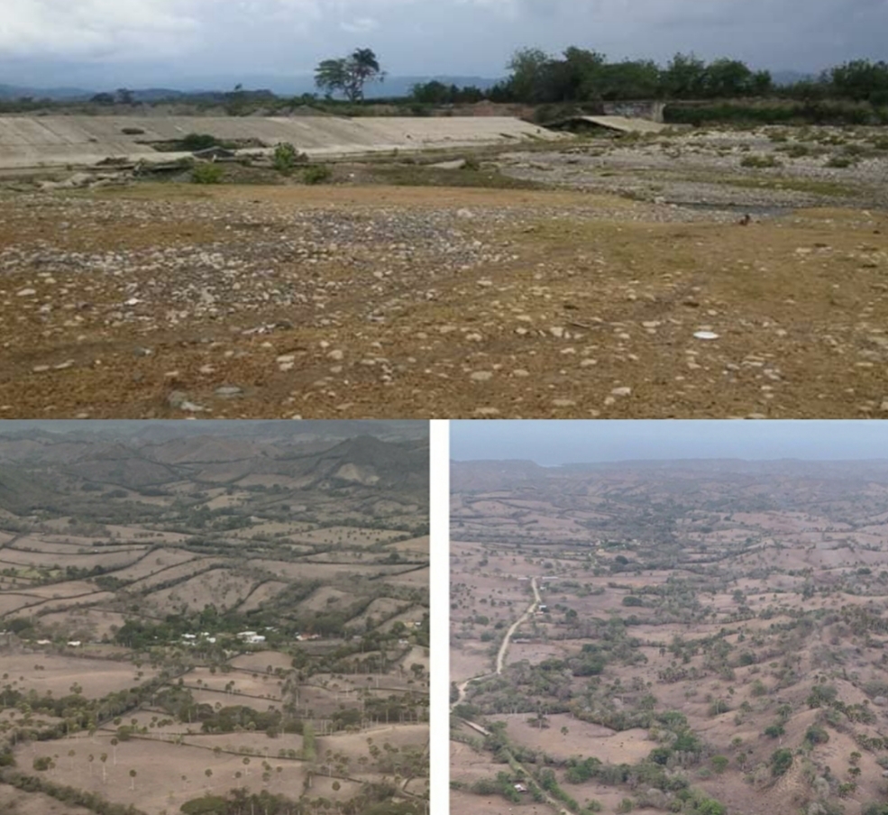 Comunidades productivas litoral costero oeste de Puerto Plata están desertificadas por fuerte sequía, todos los ríos desaparecieron