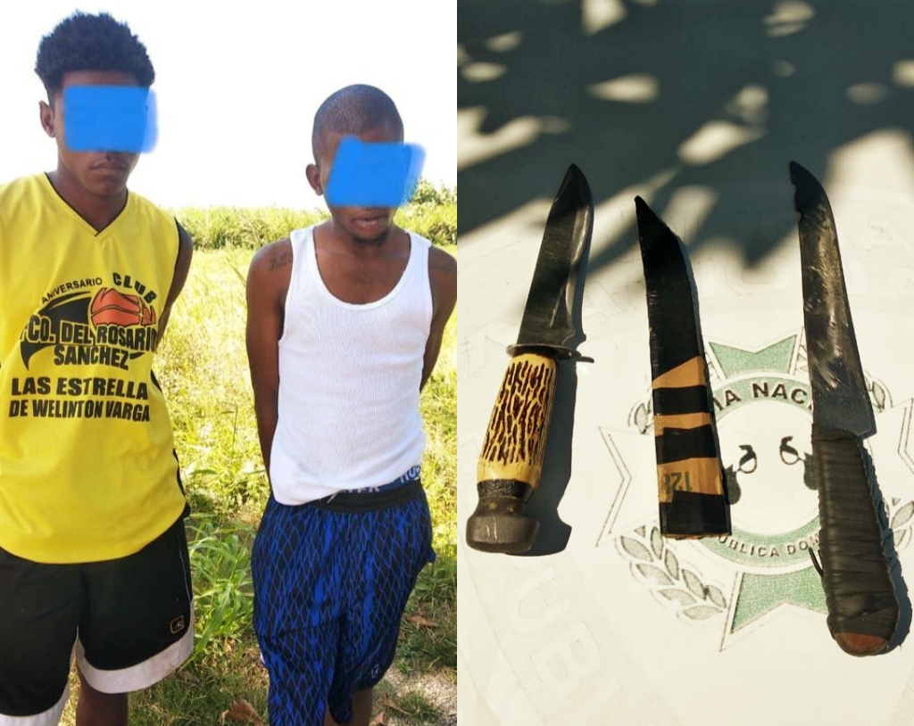 Apresan dos menores quienes armados de cuchillos pretendían realizar asaltos en Costámbar