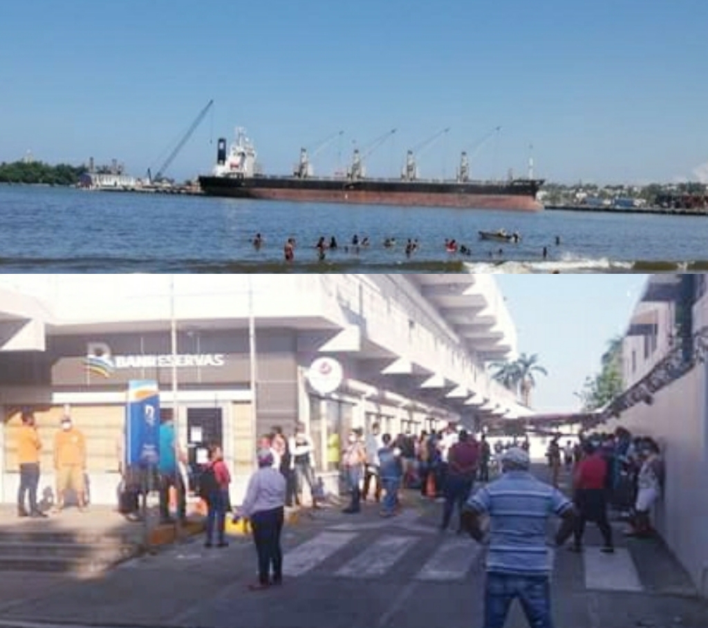 Ciudadanos en Puerto Plata burlan advertencias de distanciamiento social para evitar contagio del Coronavirus