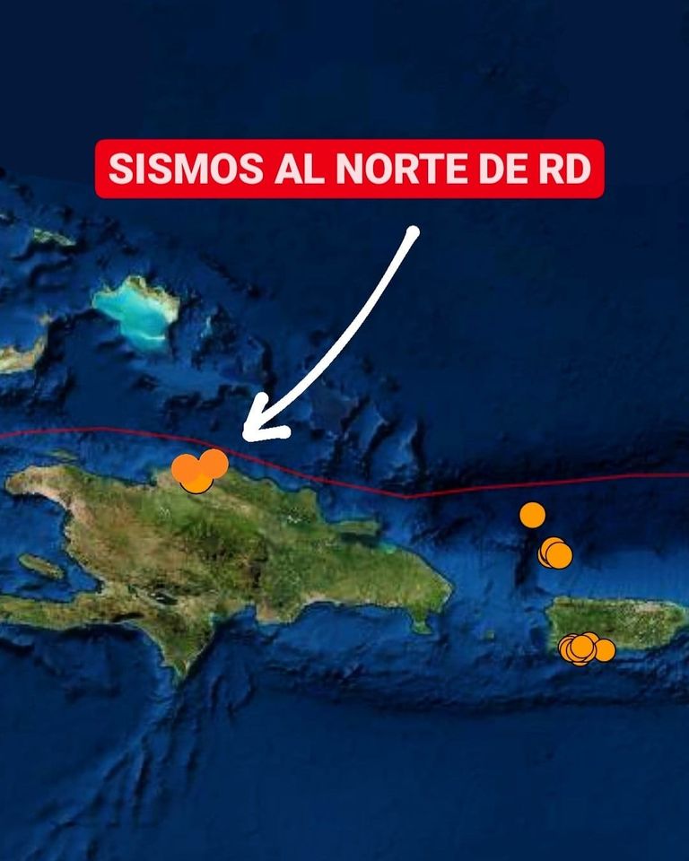 Causa alarma en población actividad sísmica durante las últimas horas en las provincias Puerto Plata y Montecristi
