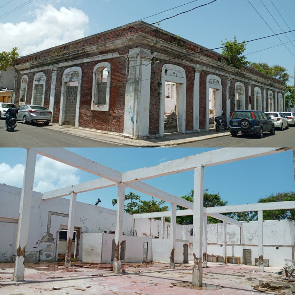Ante indiferencia de autoridades y de ciudadanía delincuentes destruyeron estructura Centro Artesanal de Puerto Plata