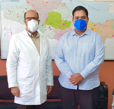 Director provincial de Salud se reúne con nuevo incumbente de Promese-Cal en esta jurisdicción atlántica
