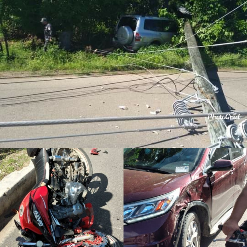 ¡Qué barbaridad! Accidentes siguen a la orden del día en carreteras y calles de la provincia Puerto Plata