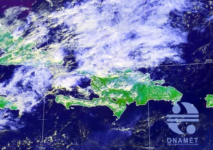 Meteorología anuncia lluvias débiles en Puerto plata y gran parte del país por sistema frontal y vaguada  