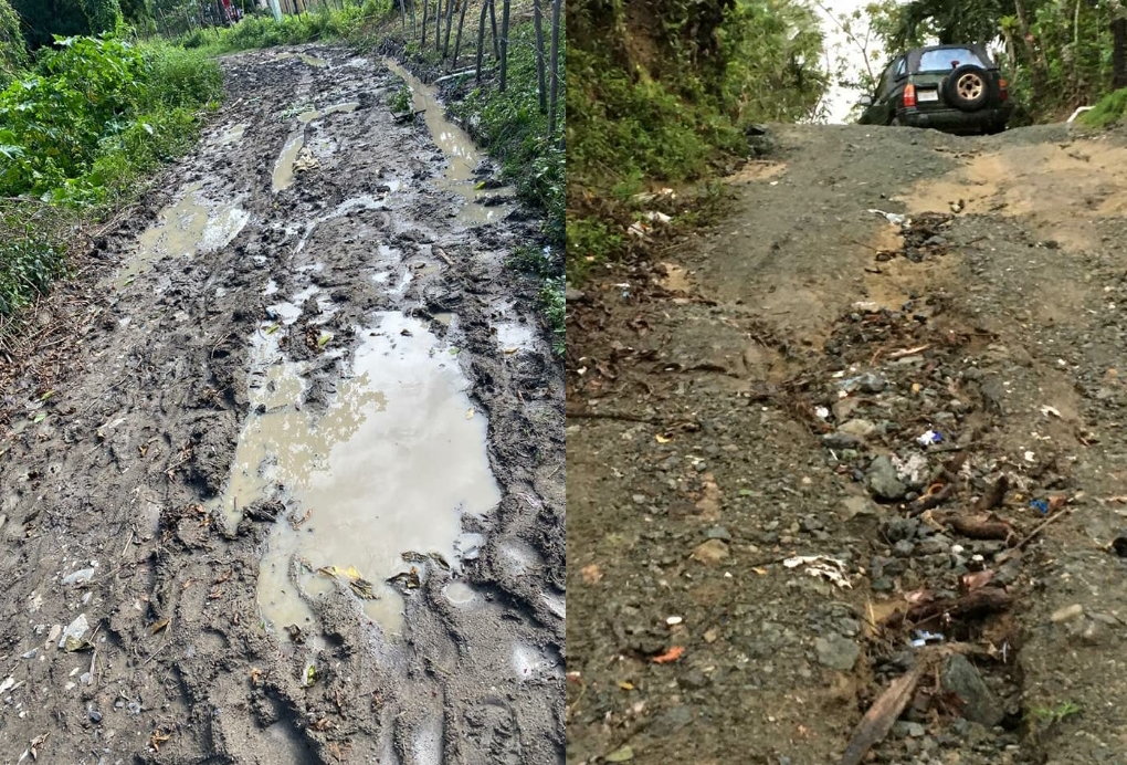 Deploran mal estado caminos vecinales que enlazan comunidades de Maimón en parte oeste de Puerto Plata