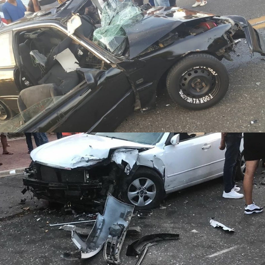 ¡Trágica! Dos muertos y más de una docena de heridos en múltiples accidentes viales ocurridos por separados en Puerto Plata