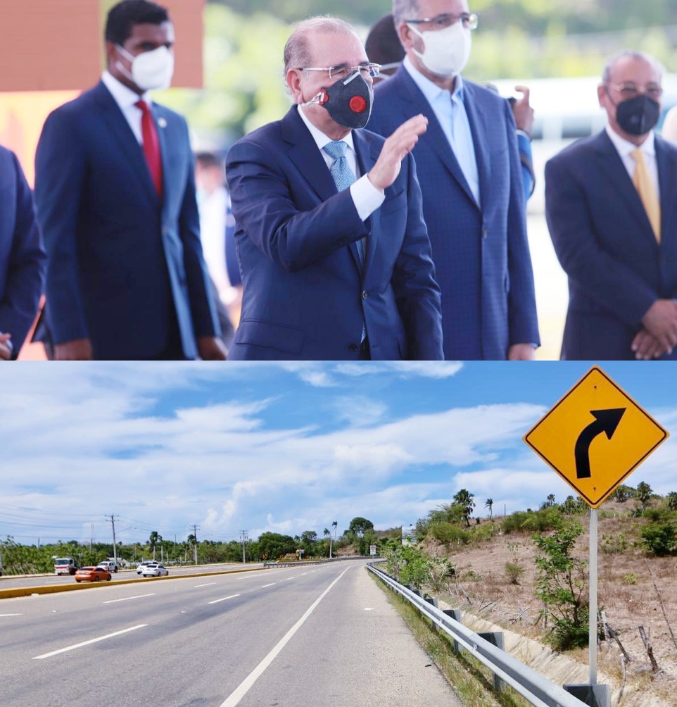 Presidente Danilo Medina inaugura de manera oficial reconstrucción carretera Puerto Plata-Navarrete